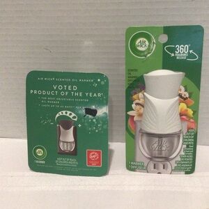 Air wick scented oil warmers a lot of 2 old stock sealed